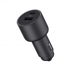Автомобильное зарядное устройство Xiaomi Car Charger 100W Set Version черный (MDY-16-ER)