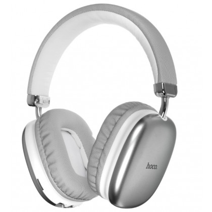 Беспроводные наушники Hoco W35 Wireless Headphones серебро