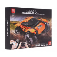 Конструктор Mould King 18025 Гоночный внедорожник MK Giant с ДУ,на радиоуправлении,оранжевый, 405дет