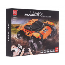 Конструктор Mould King 18025 Гоночный внедорожник MK Giant с ДУ,на радиоуправлении,оранжевый, 405дет