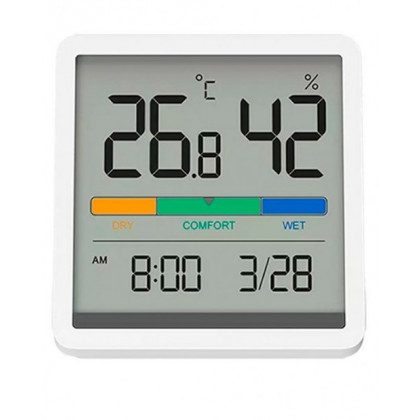 Метеостанция Xiaomi Beheart Temperature and Humidity Clock Display W200 White
