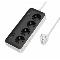 Сетевой фильтр Hoco AC22 PD30W 1,5 метра