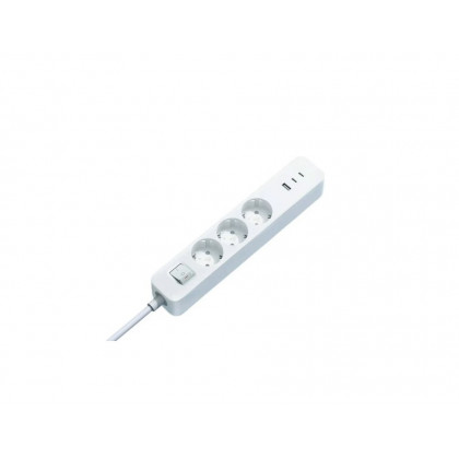 Сетевой фильтр Xiaomi 20W Power Strip 2C1A EU white