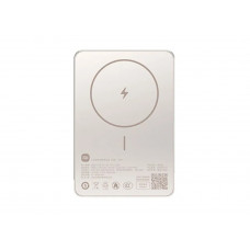 Внешний аккумулятор с БЗУ Xiaomi Magnetic Ultra-Thin Power Bank 5000  mAh 7.5W (WPB0507S) Gold