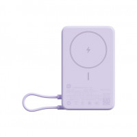Внешний аккумулятор Xiaomi Power Bank Wireless 10000 Mah 7,5W/33W фиолетовый (WPB1007Z)