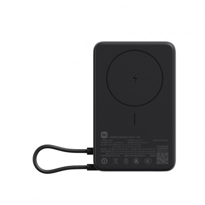 Внешний аккумулятор Xiaomi Power Bank Wireless 10000 Mah 7,5W/33W темно-серый (WPB1007Z)