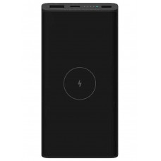 Внешний аккумулятор Xiaomi Power Bank Wireless 10W 10000 Mah черный (WPB15PDZM)