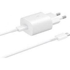 Зарядное устройство Samsung 25W + Кабель USB C 3A/1m