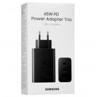 Зарядное устройство Samsung 65w (2 Type-C, 1 USB)