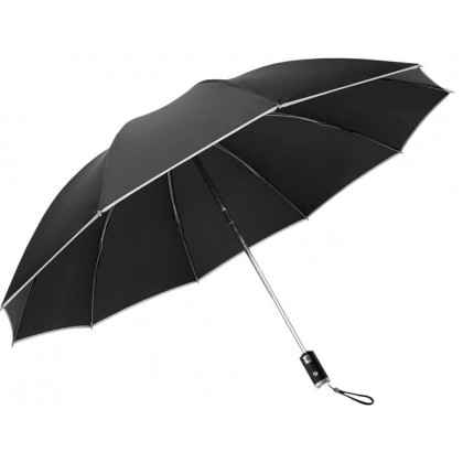 Зонт Zuodu Automatic Umbrella Led черный
