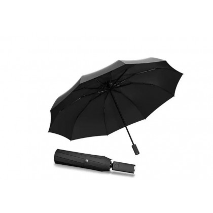 Зонт Zuodu Full Automatic Umbrella Led черный