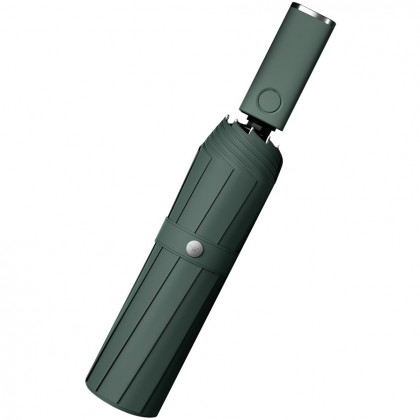 Зонт Zuodu Full Automatic Umbrella Led зеленый